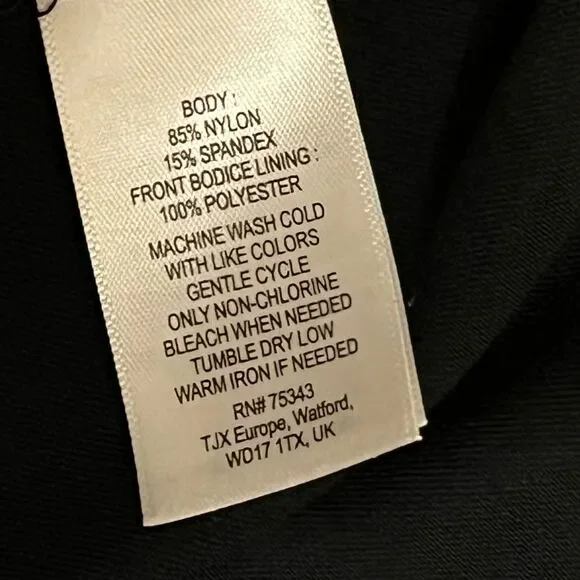 Cynthia Rowley Women's Black and Pink Fit & Flare Career Dress Size Small - Picture 7 of 9